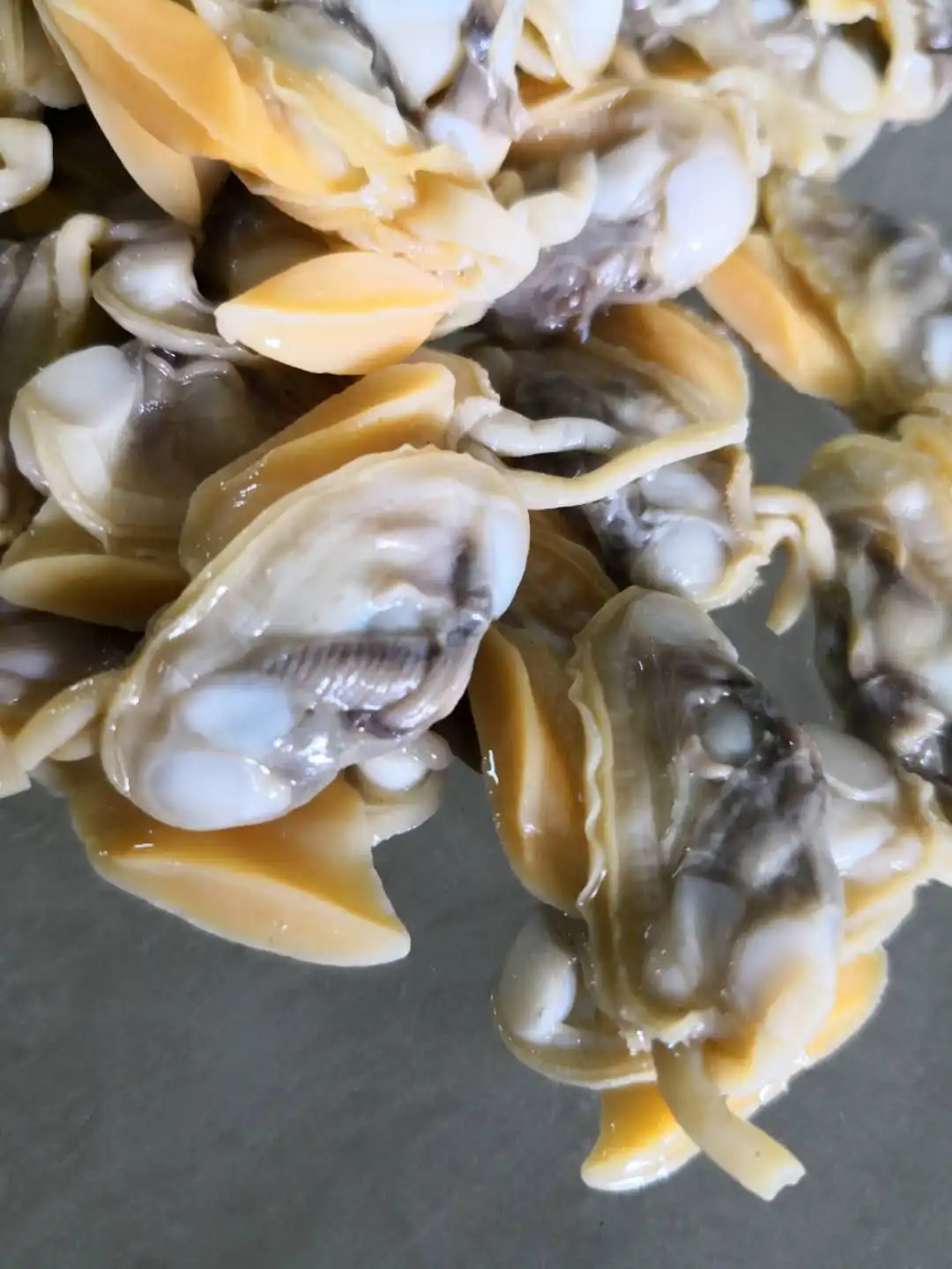 
Good Sale Frozen Cooked Oil Clams Meat Indonesia Seafood 