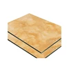 Aluwell Pet Film Wooden Sign 3D Design Sample Quotation Wall Decor Aluminum Profile For Acp&