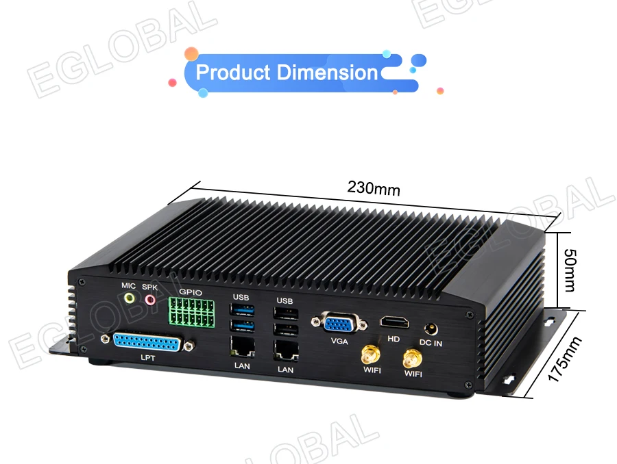 Iot Embedded Industrial Computer Intel Core I5 4200u/i7 4500u