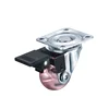 Swivel suitcase castor wheels clear wheel transparent caster