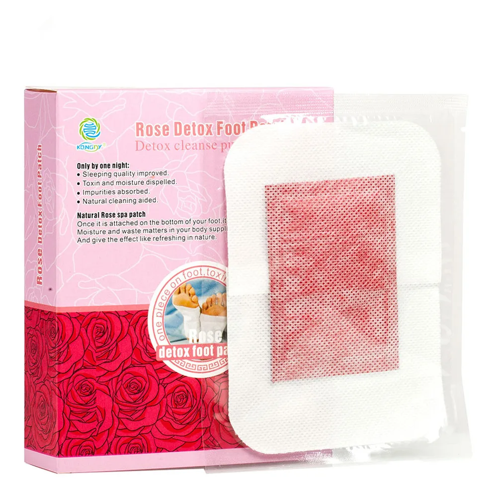 

KONGDY Private Label Service Weight loss Offered Rose Flavor Detox Foot Pad, N/a