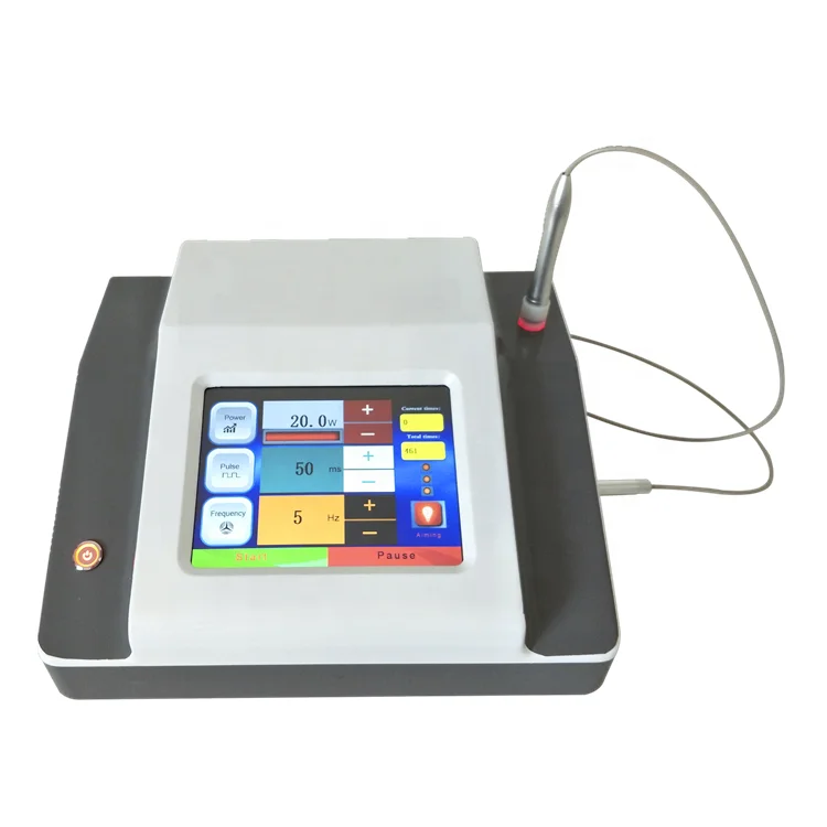 

2019 products very effective 980nm laser vascular removal / spider vein remove machine / red vein treatment equipment, Gray