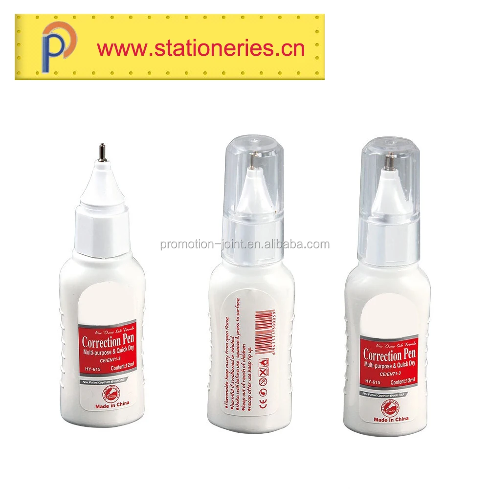 Wholesale Office School Metal Tip Correction Fluid Pen Buy Correction