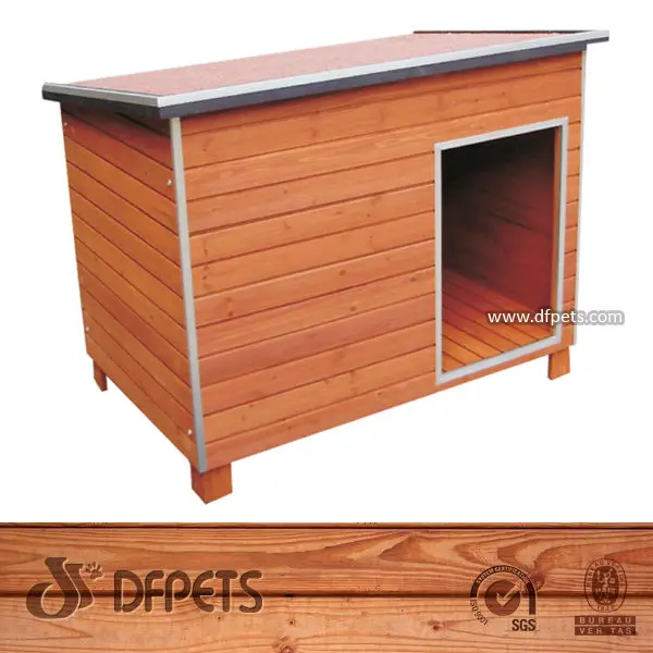 flat roof dog kennel