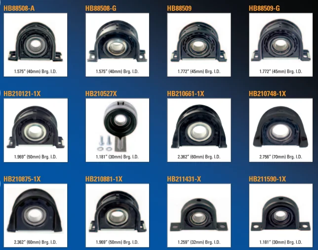 HB88508 Driveshaft center suppot bearing