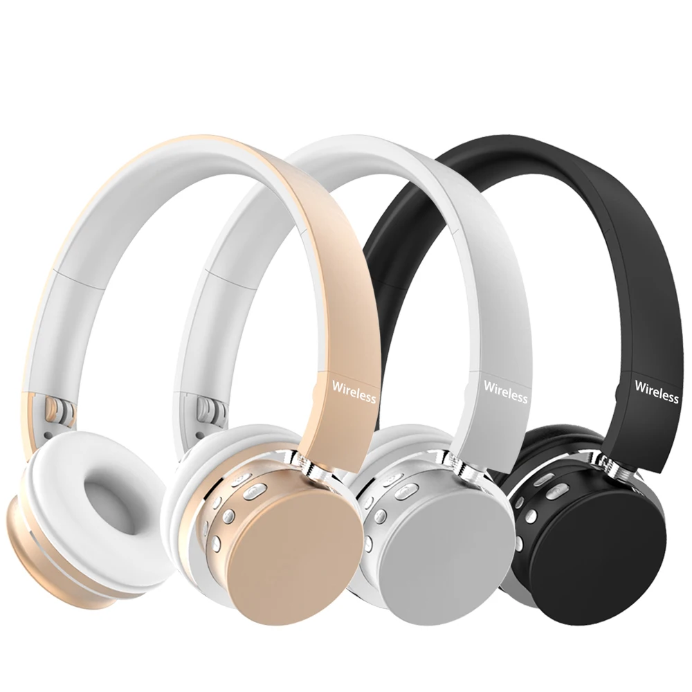 

TH-M9 New Product Ideas 2018 Gold Wireless Audifonos Bluetooths Headphone