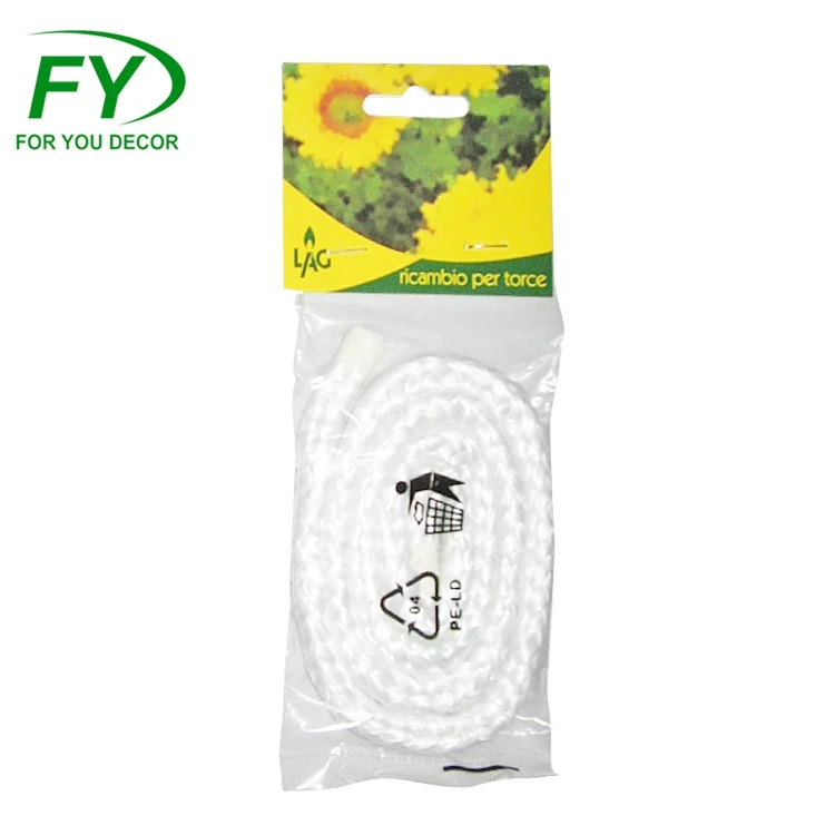 
China factory wholesale environmentally friendly fiberglass wicks for Tiki torches 