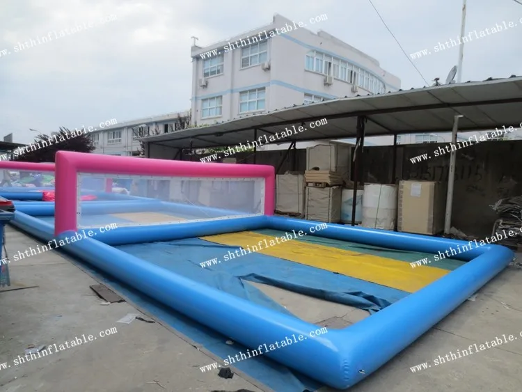 Inflatable Volleyball Court,Inflatable Water Volleyball Equipments For
