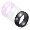 ShangJie 3 colour 8mm Polished Ceramic Rings For Men Women Engagement Wedding Rings Jewelry Accessories Online Shopping