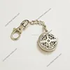 Zinc Alloy round essential oil diffuser locket keychain
