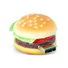 Cute Hamburger model pen drive 8GB USB 2.0 Memory Stick USB food shape
