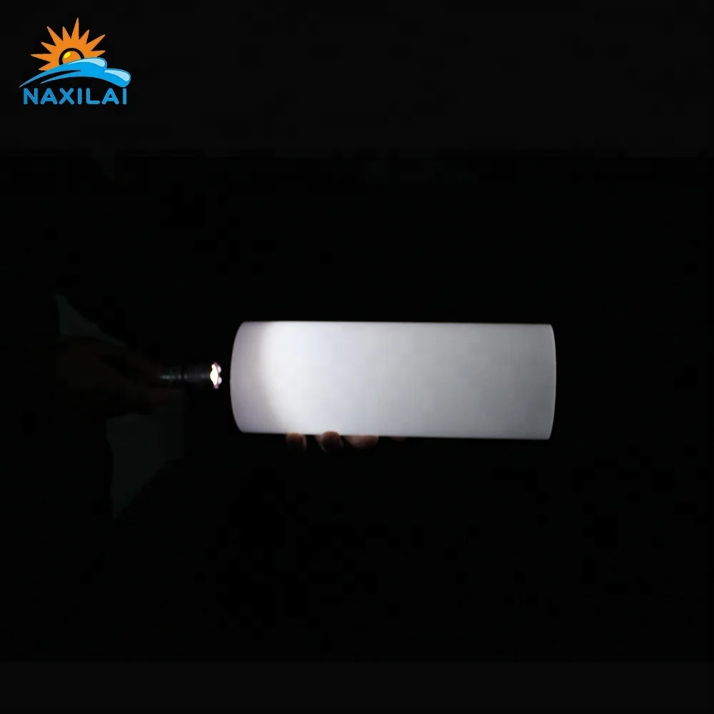 
Naxilai Hot Sale Led Lighting Frosted Acrylic Tube Milk White Acrylic Tube Light Diffusing Polycarbonate Tube 