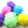Hot Sell Colorful Bath Shower Ball With Sponge Bath Sponge body Cleaning Sponges