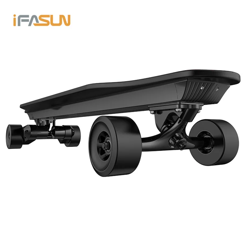 
Ifasun dropship fast 45km/h boosted e skate long board dual belt motor drive cheap longboard FOC electric skateboard 