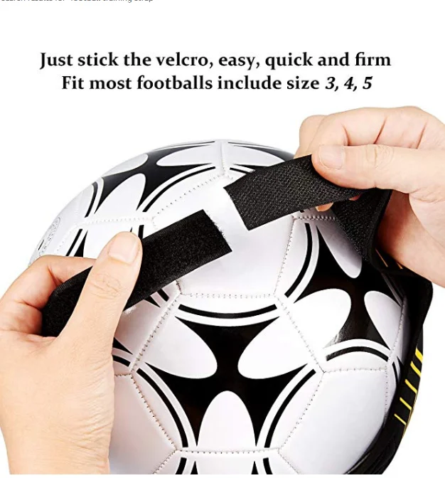 Adjustable Soccer Kick Throw Solo Practice Training Ball Trainer Strap