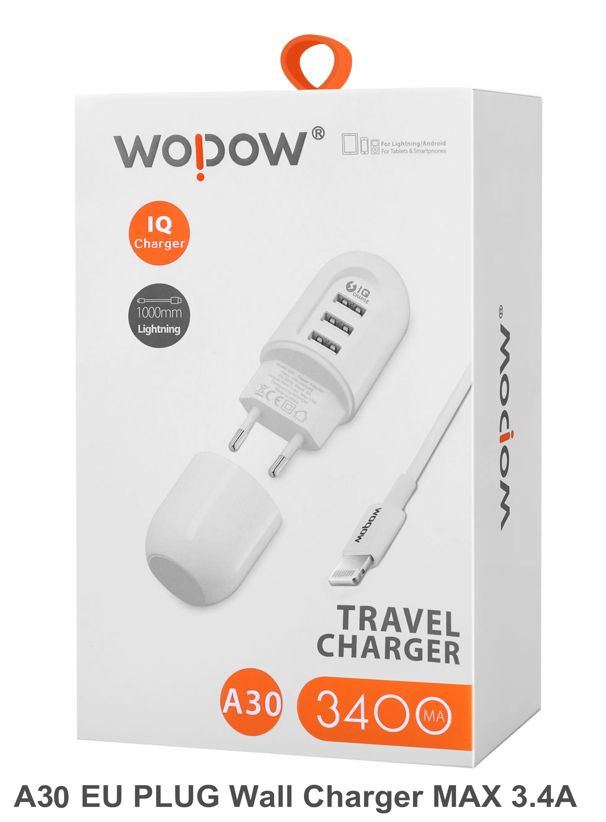 Wopow Fast Charger 2.0A 1usb With Factory Price Phone Charger