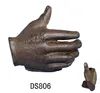 newly cast iron hand door stop