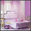 Purple Ruffles Bed Net Single Bed Bedding Canopy Girls Kids Princess Bedroom New