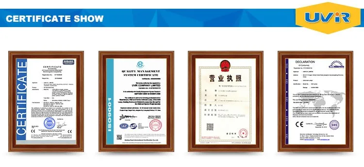 Gold plated short wave quartz infrared heat lamp bulb