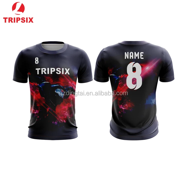 Design Sublimation Dry Fit Polyester Sport T Shirt