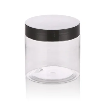 200ml 250ml Clear Plastic Jar Wholesale Eco-friendly Food Jar Pet