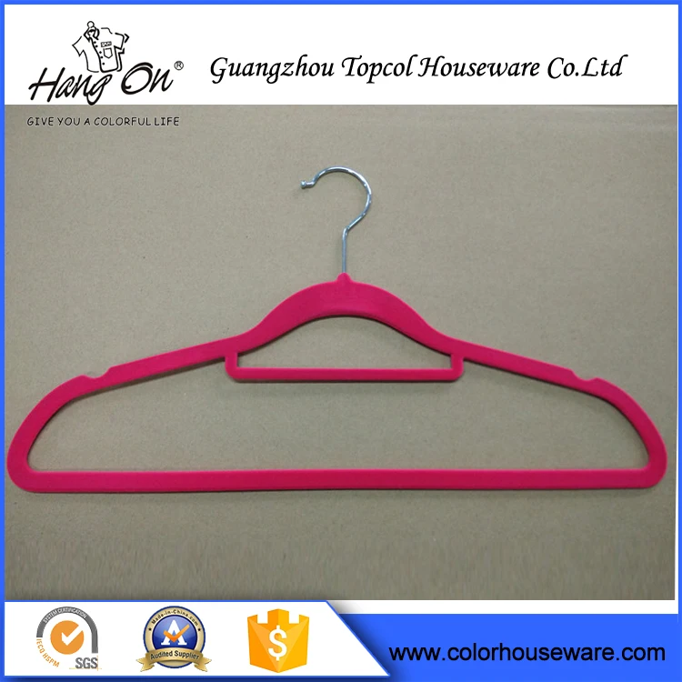 

Home Collections Anti-Slip And Durable Suit Velvet Flocking Velvet Hangers, Any colors