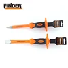 TPR Material Handle Rubber Grip High Carbon Steel Cold Chisel