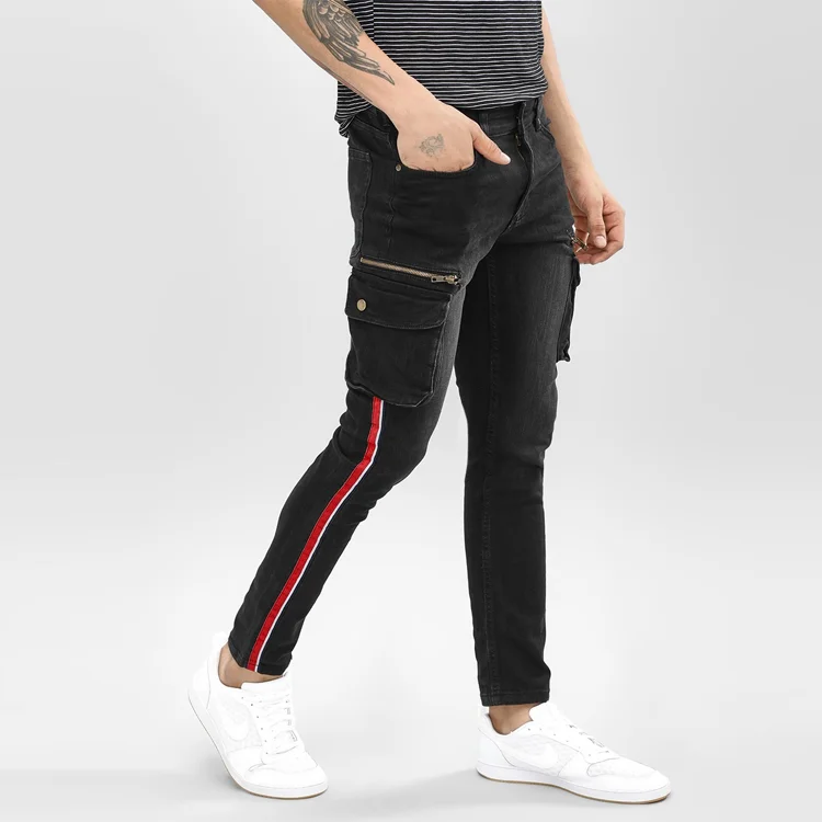 side pocket jeans