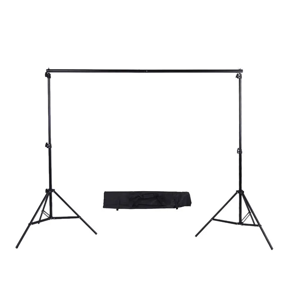 Backdrop Support System Portable Adjustable T-shape Background Backdrop Stand Kit 6.56x6.56ft