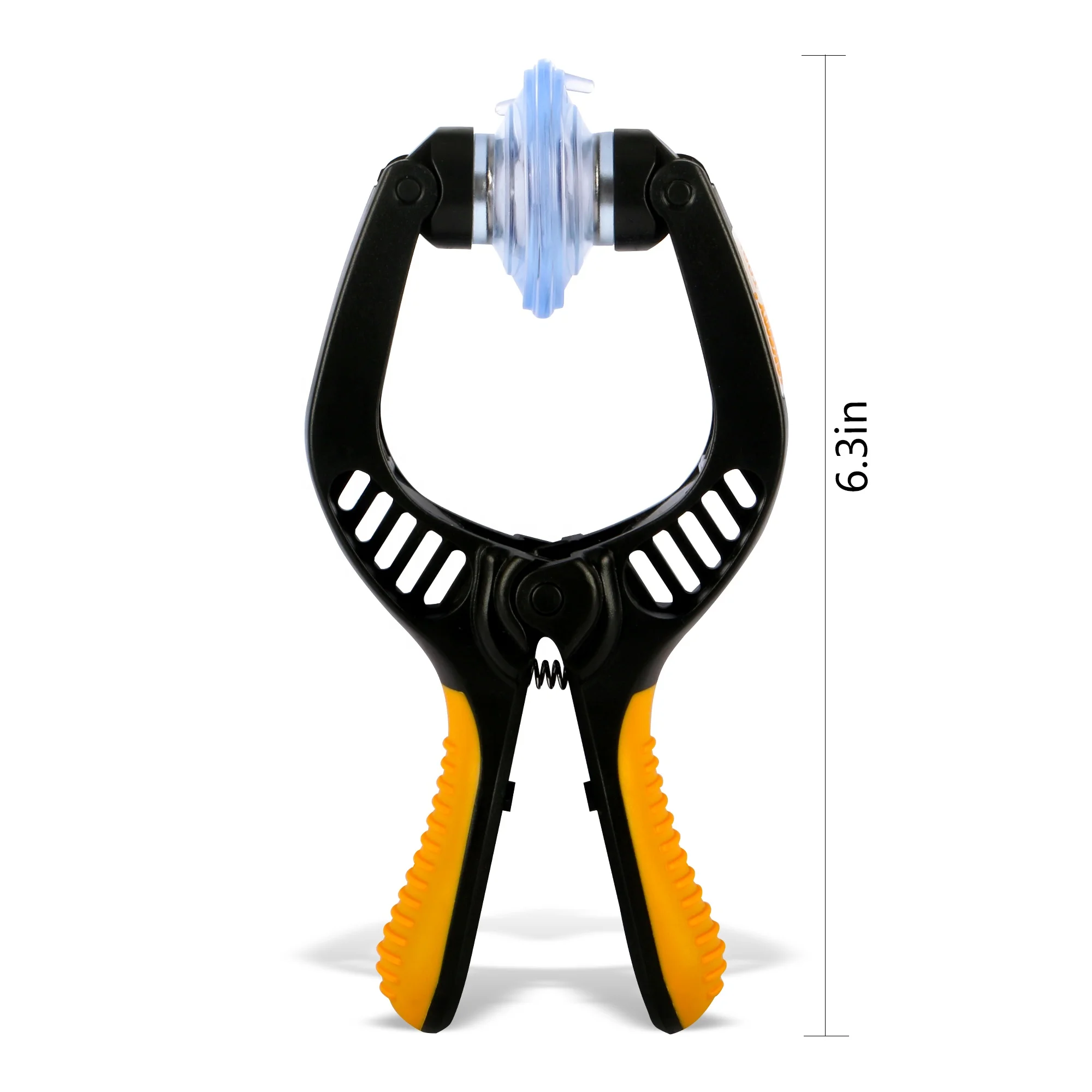 

JAKEMY JM-OP05 Professional DIY Hand Tool LCD Suction Pump Screen Opening Pliers for Tablet Mobile Phone Pad Screen Disassemble, Orange & black