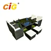CE Approved Luxury travertine dining table