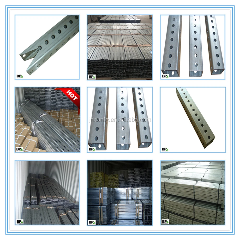 Square Sign Posts - Professional Pavement Products Galvanized Steel Square Marker Sign Post