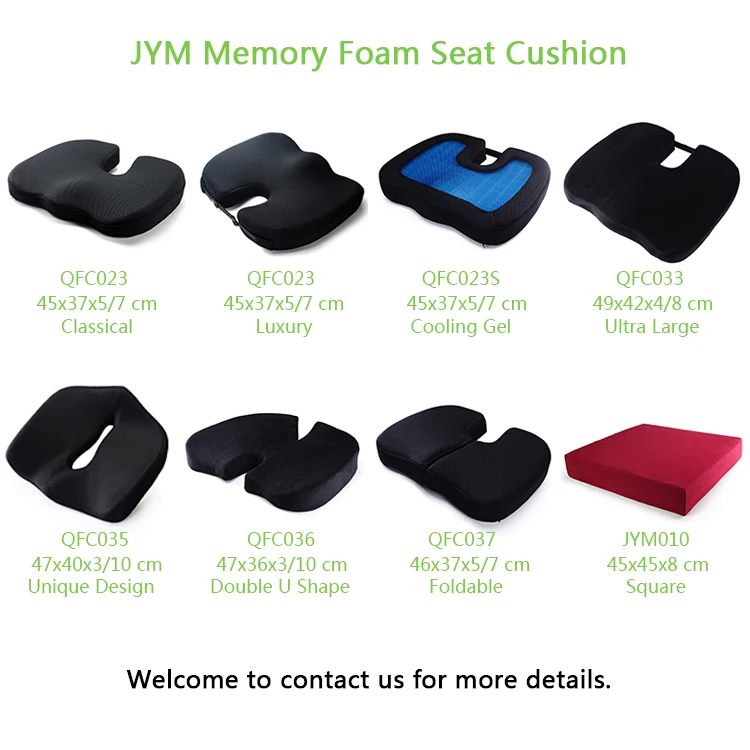 
Wholesale Rohs Passed Slow Rebound Memory Foam Zero Gravity Chair Seat Cushion 