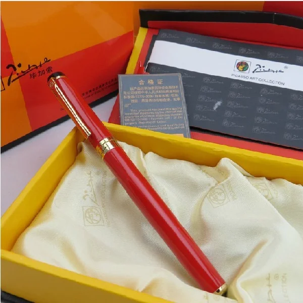 famous brand Picasso Century Pioneer(Brilliant Red ballpoint pens