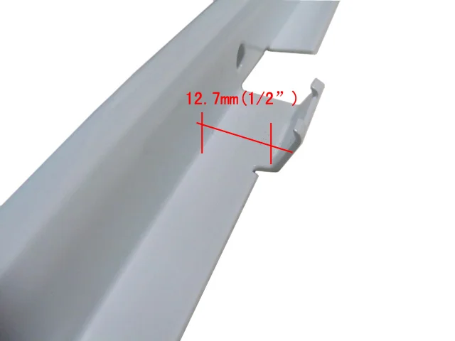 FGV side-clips Clamp-on locked channel rollers Drawer dust slides