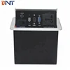 BNT Round Conner Conference Desktop Socket with HDMI Plug BP416