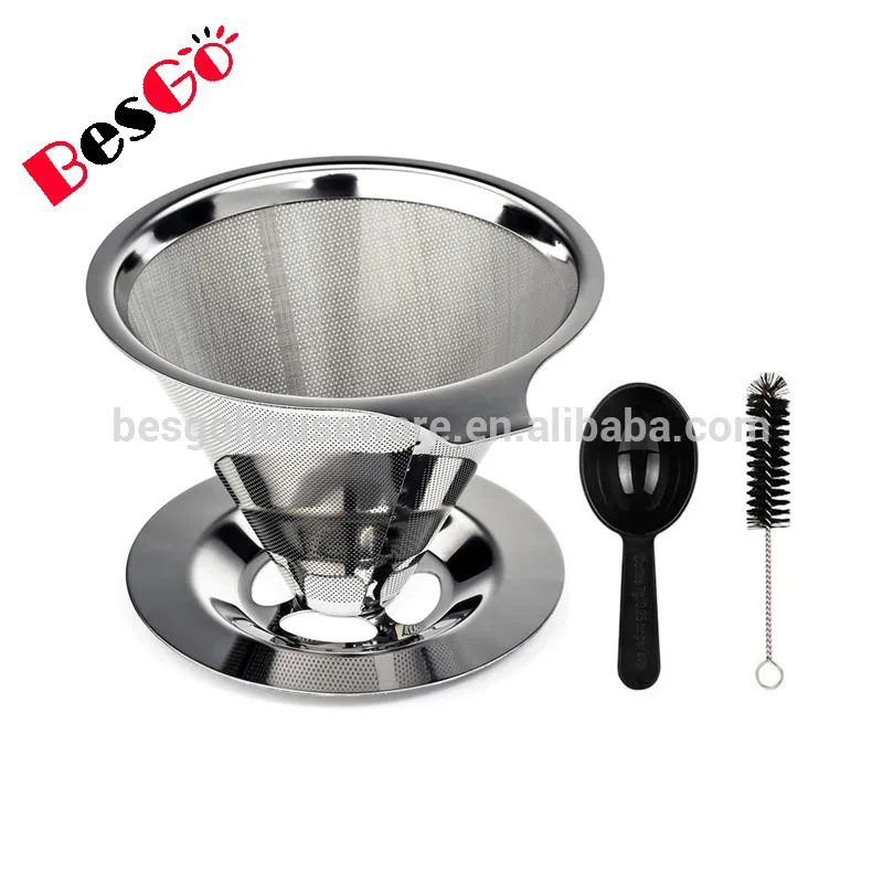 

Stainless steel reusable cold brew coffee filter for sale