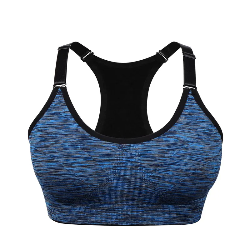 Womens Workout Seamless Strappy Bralette Exercise Adjustable Straps Tops 