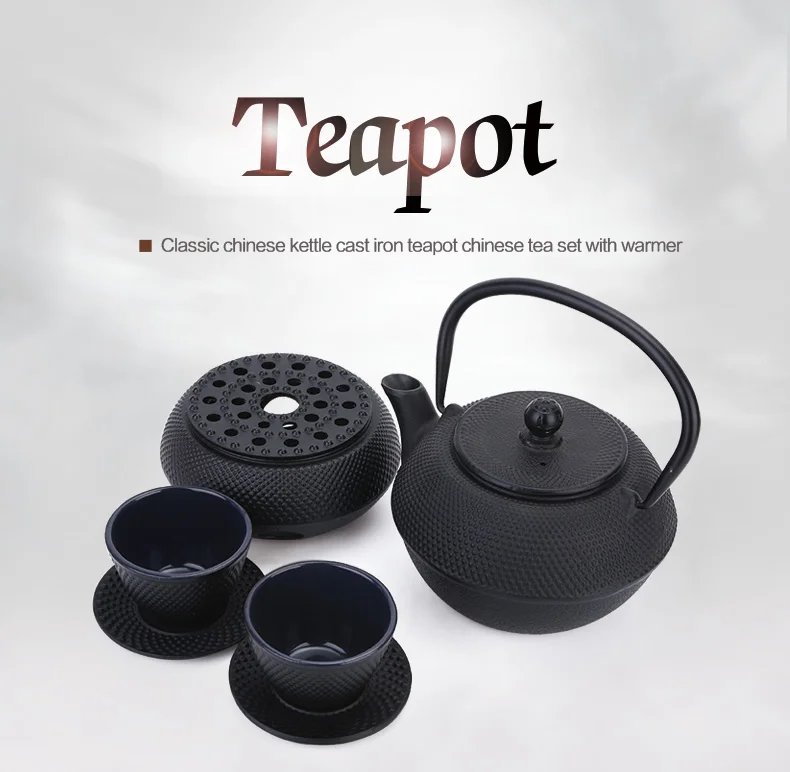 High Quality Classic Cast Iron Teapot Set Tea Sets Buy Classic Cast