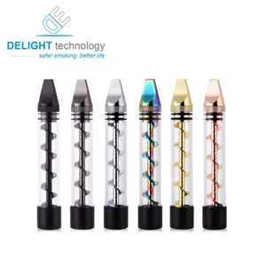 E Cigarette Twisty Glass Blunt Pipe
