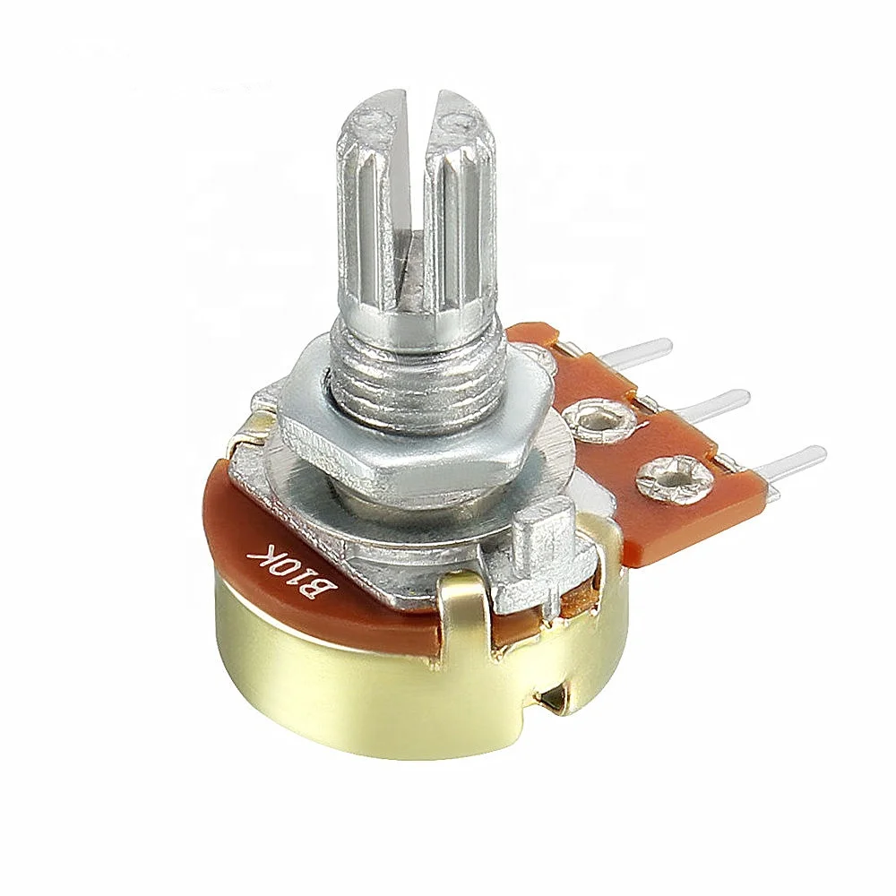 potentiometer resistor b10k 10k ohm 3 pin linear taper rotary