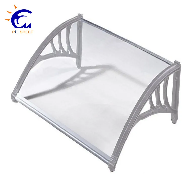 

Euro-design Outdoor DIY polycarbonate sun rain shade door window awning canopy, N/a