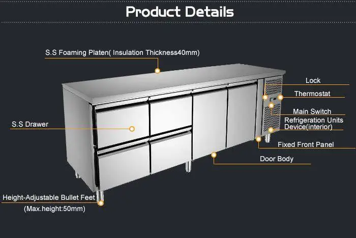 Restauratnt Commercial Kitchen -70 degrees freezer/freezer plant