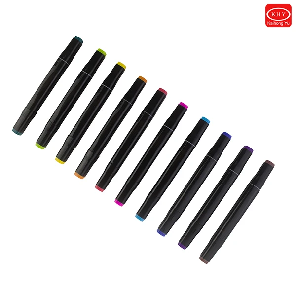 promotion colors washable markers fabric highlighter