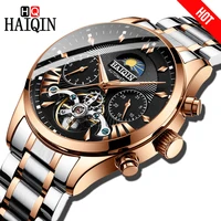 

HAIQIN Watches Men Wristwatches Mens Luxury Brand Automatic Tourbillon Mechanical Watches