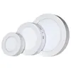 shenzhen led super bright round square surface mounted led panel light ceiling 12w