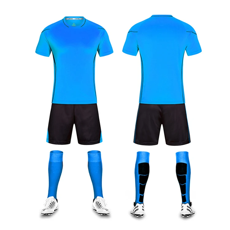

Lidong Custom Blue Sport Soccer Jersey Set/Blank Sublimated Football Jersey New Model, N/a