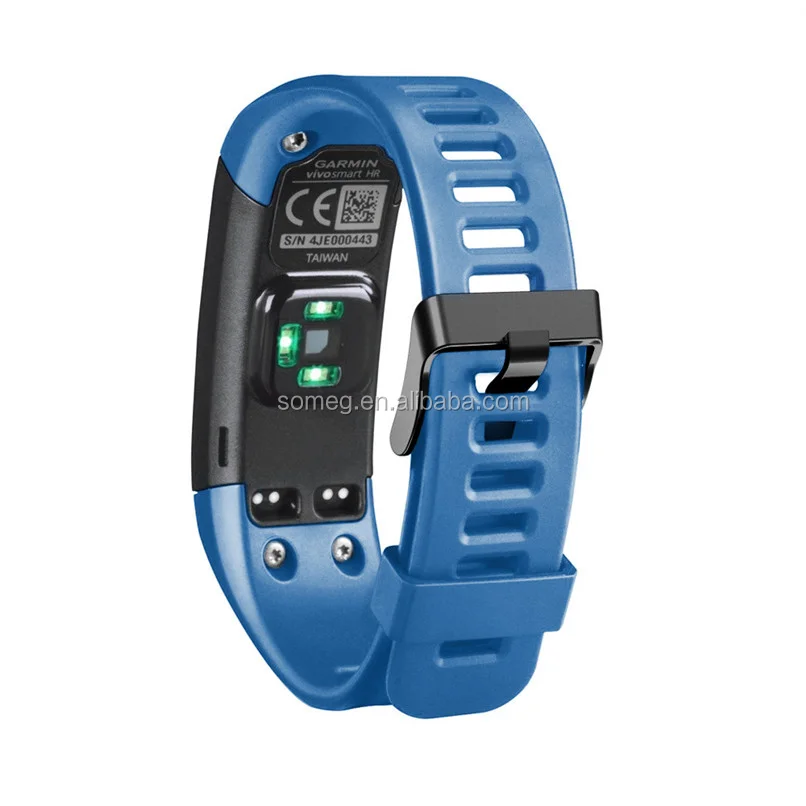 Silikon Armband Uhrenarmband Wrist Strap Für Garmin Vivosmart HR mit Werkzeug 