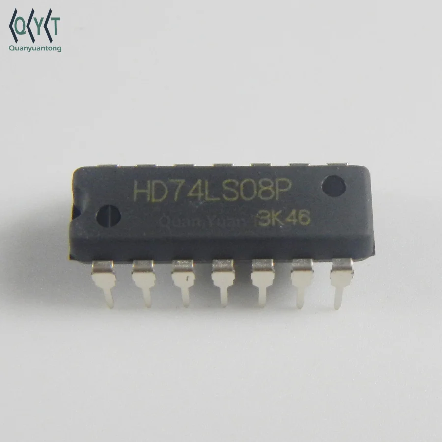 Original New 2 Input Dip Logic Gates Ic 74ls08 Hd74ls08 Buy Hd74ls08