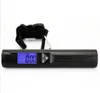 Hostweigh 50KG/10g LCD Digital Scale electronic Pocket Hanging Luggage Scale Blue Backlight Hanging Scale with Flash Light